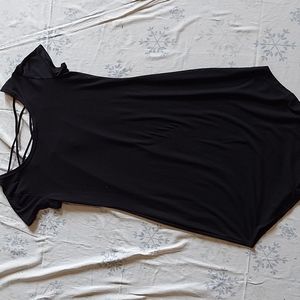 Dress, black, large